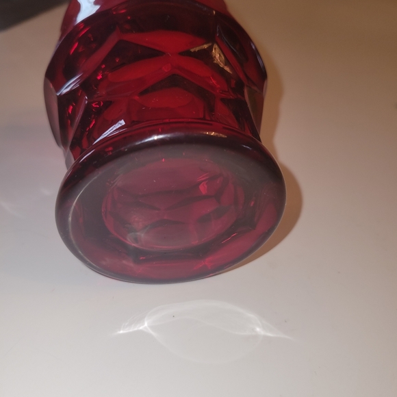 RUBY RED GEORGIAN GLASS - Picture 3 of 3